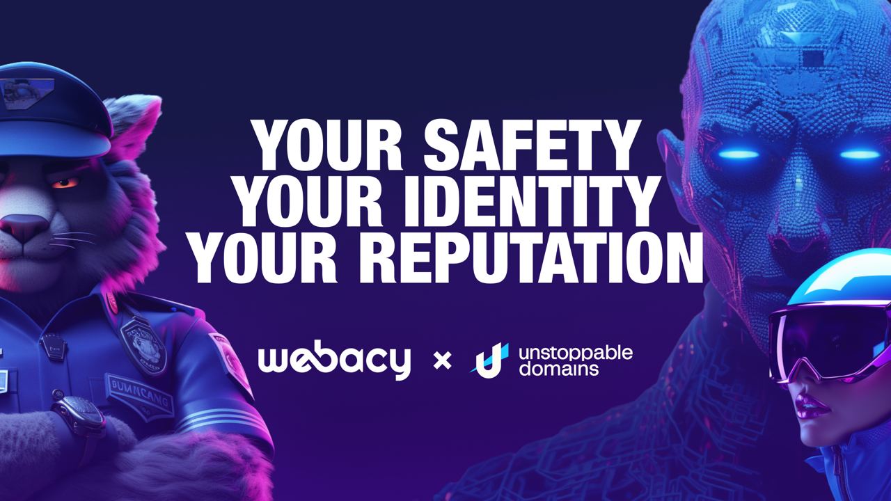 Webacy and Unstoppable Domains Bring Wallet Safety to 4MM Domain Holders