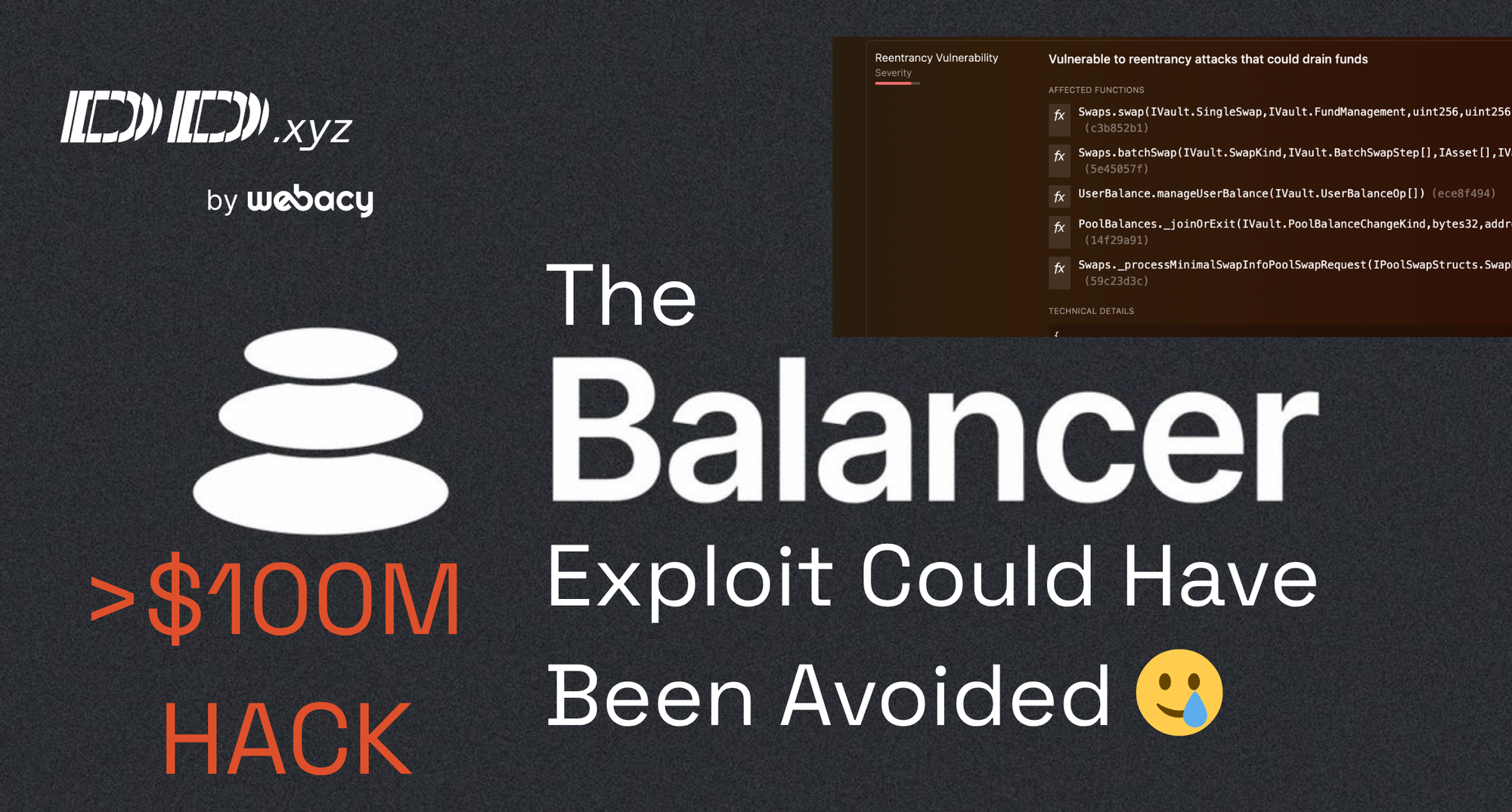 The $100M Balancer Exploit Could Have Been Prevented