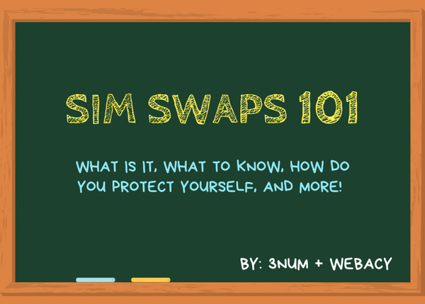 SIM Swaps 101