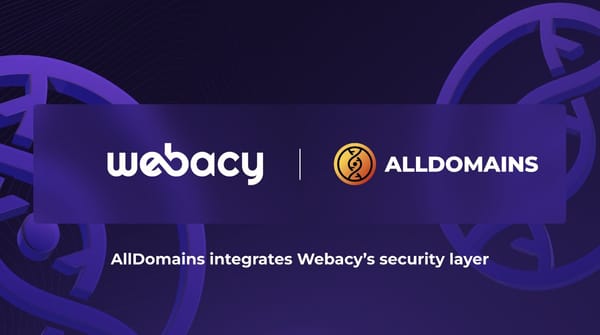 Webacy Safety Score arrives on AllDomains