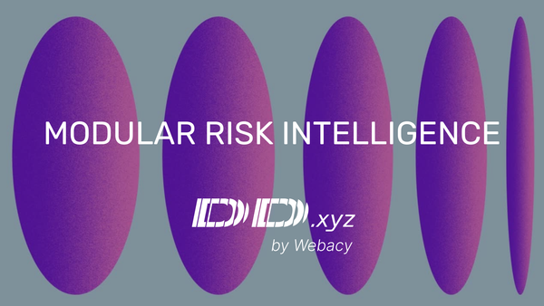 Introducing Modular Risk Intelligence at Webacy DD